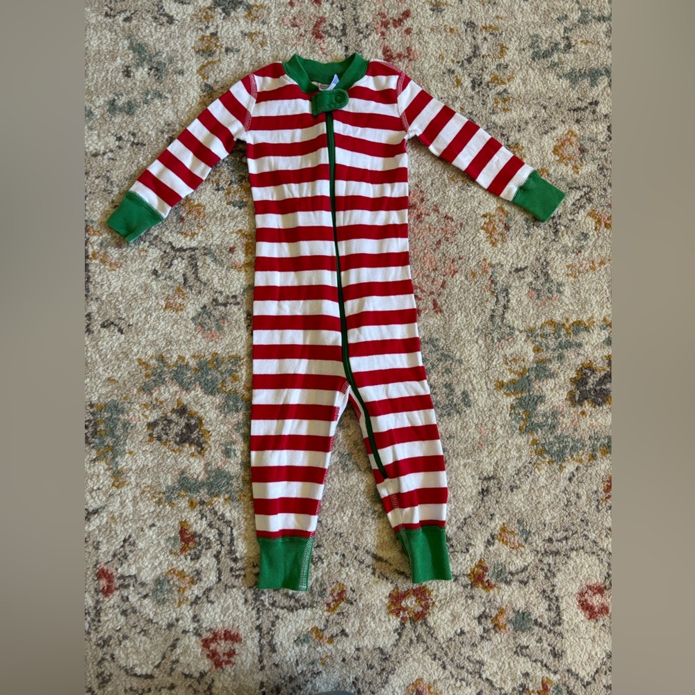 Hanna Andersson Striped Onesie Size 12-18M